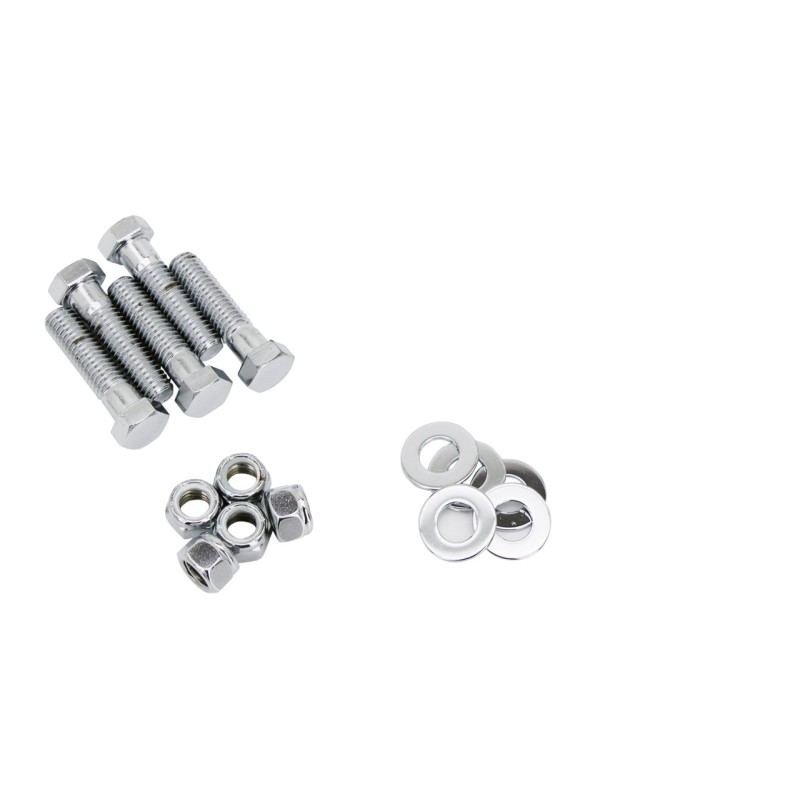 Kits visserie chromee pour couronne et poulie 235063