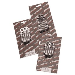 Kits visserie chromee pour couronne et poulie 235063