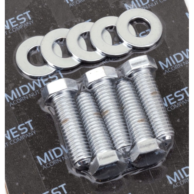 Kits visserie chromee pour couronne et poulie 238715
