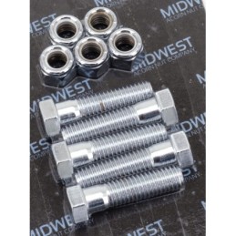 Kits visserie chromee pour couronne et poulie 238717