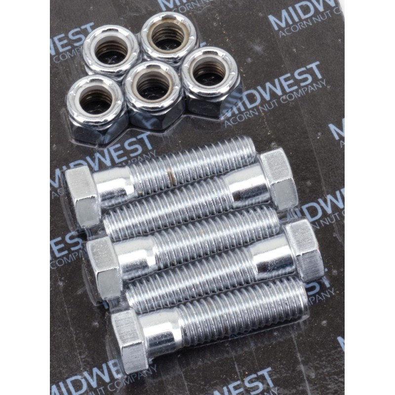 Kits visserie chromee pour couronne et poulie 238717