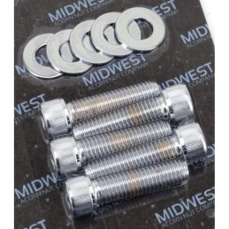 Kits visserie chromee pour couronne et poulie 701202