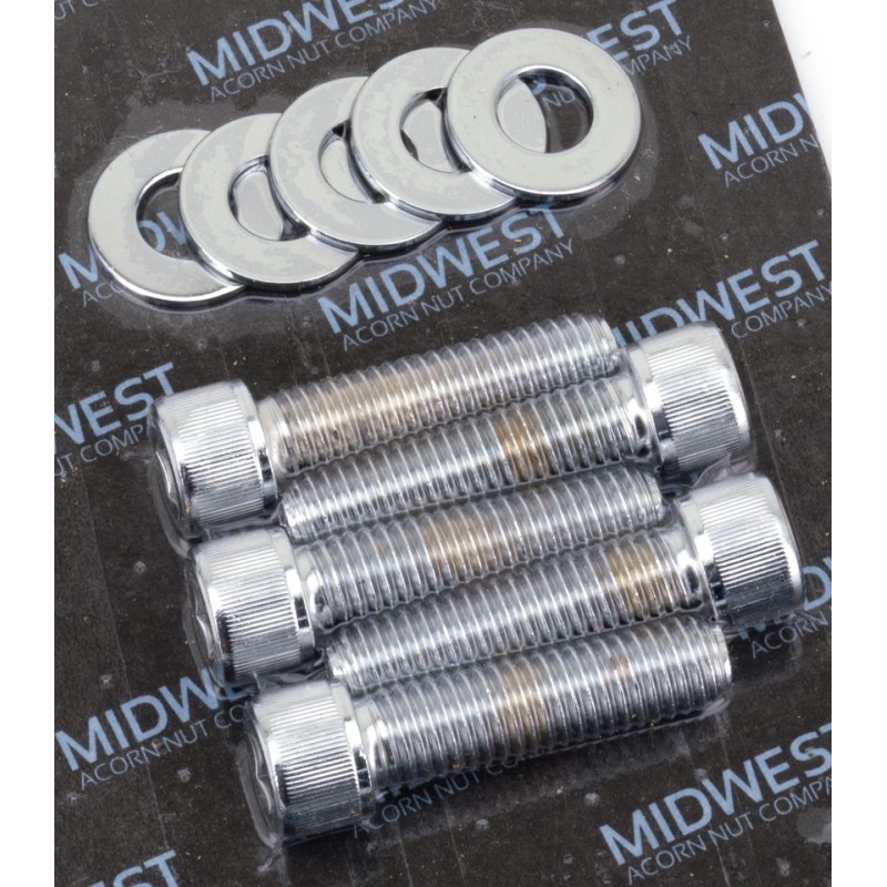 Kits visserie chromee pour couronne et poulie 701202