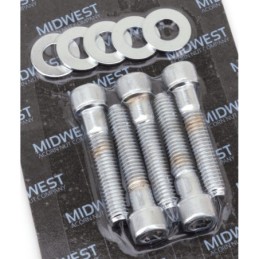 Kits visserie chromee pour couronne et poulie 701203