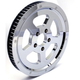 Poulies arriere etroites 1 1/8" en aluminium big twin 191389