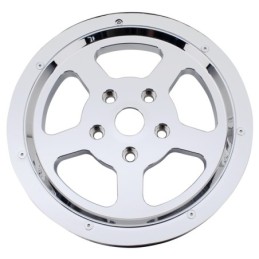 Poulies arriere etroites 1 1/8" en aluminium big twin 191394