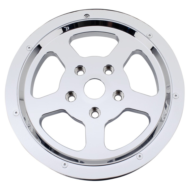 Poulies arriere etroites 1 1/8" en aluminium big twin 191394