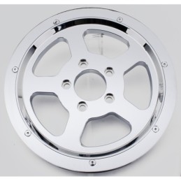 Poulies arriere etroites 1 1/8" en aluminium big twin 191395