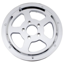 Poulies arriere etroites 1 1/8" en aluminium big twin 191395