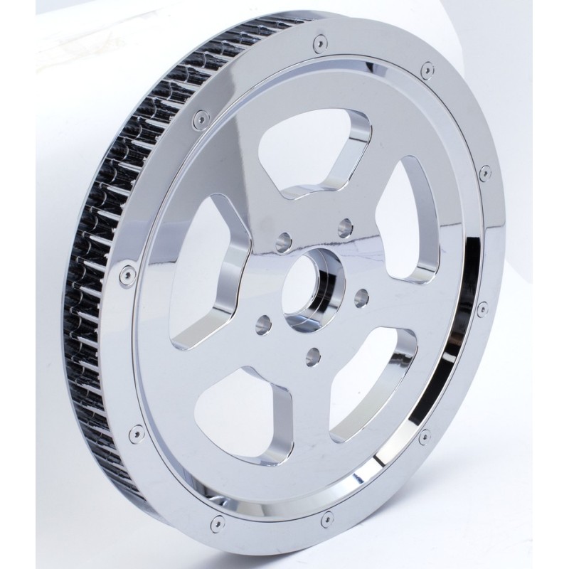 Poulies arriere etroites 1 1/8" en aluminium big twin 191396