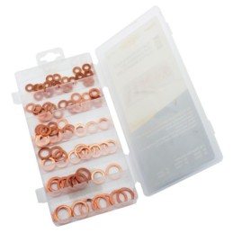Assortiment de rondelles en cuivre 754718