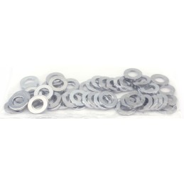 Assortiment de rondelles plates chromees 238247