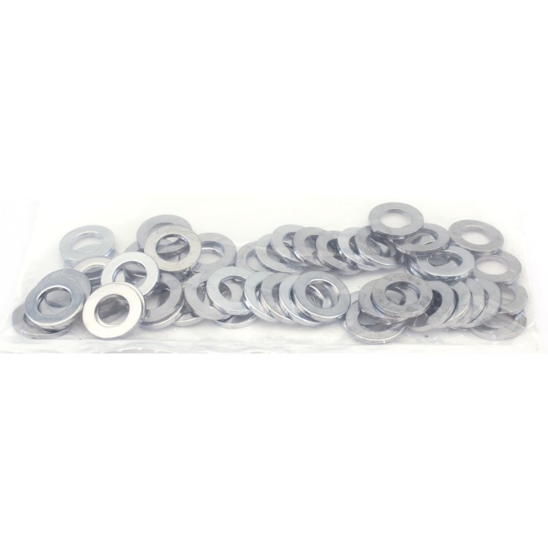 Assortiment de rondelles plates chromees 238247