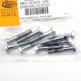 Assortiment de vis a tête hexagonale chromees 233252