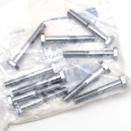 Assortiment de vis a tête hexagonale chromees 233253
