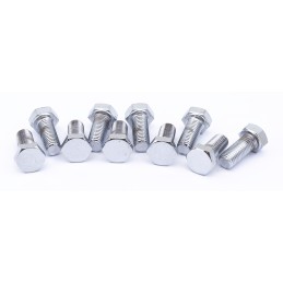 Assortiment de vis a tête hexagonale chromees 233257