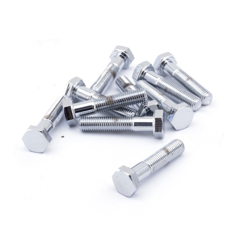 Assortiment de vis a tête hexagonale chromees 233261
