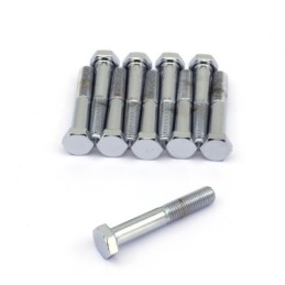 Assortiment de vis a tête hexagonale chromees 233263