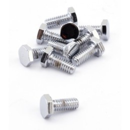 Assortiment de vis a tête hexagonale chromees 233271
