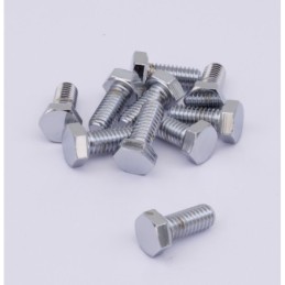Assortiment de vis a tête hexagonale chromees 233281