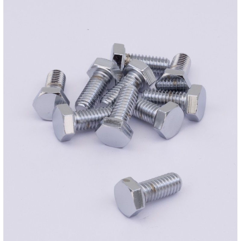 Assortiment de vis a tête hexagonale chromees 233281
