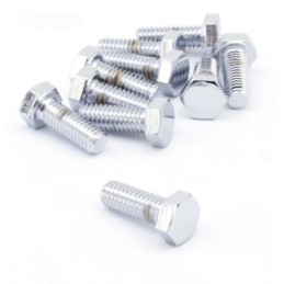 Assortiment de vis a tête hexagonale chromees 233282