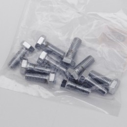 Assortiment de vis a tête hexagonale chromees 233290