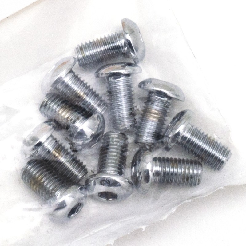 Assortiment de vis allen a tete bombee chromees 235711
