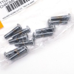 Assortiment de vis allen a tete bombee chromees 235713