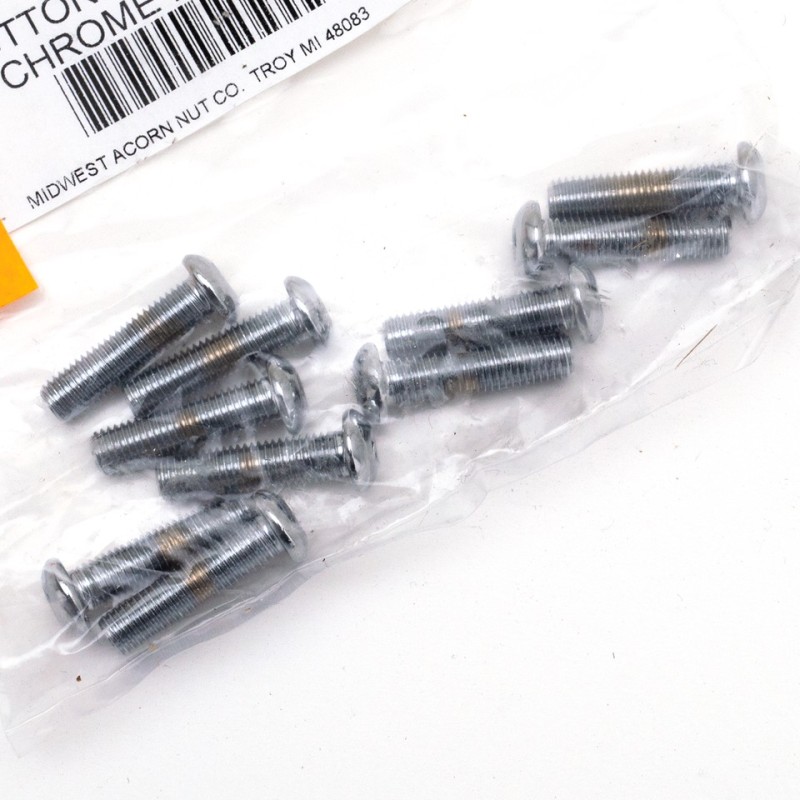 Assortiment de vis allen a tete bombee chromees 235713