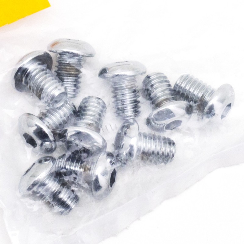 Assortiment de vis allen a tete bombee chromees 235714