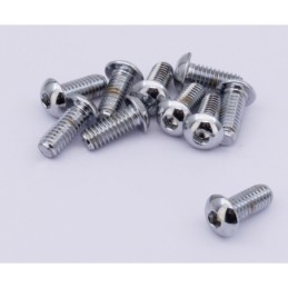 Assortiment de vis allen a tete bombee chromees 235715