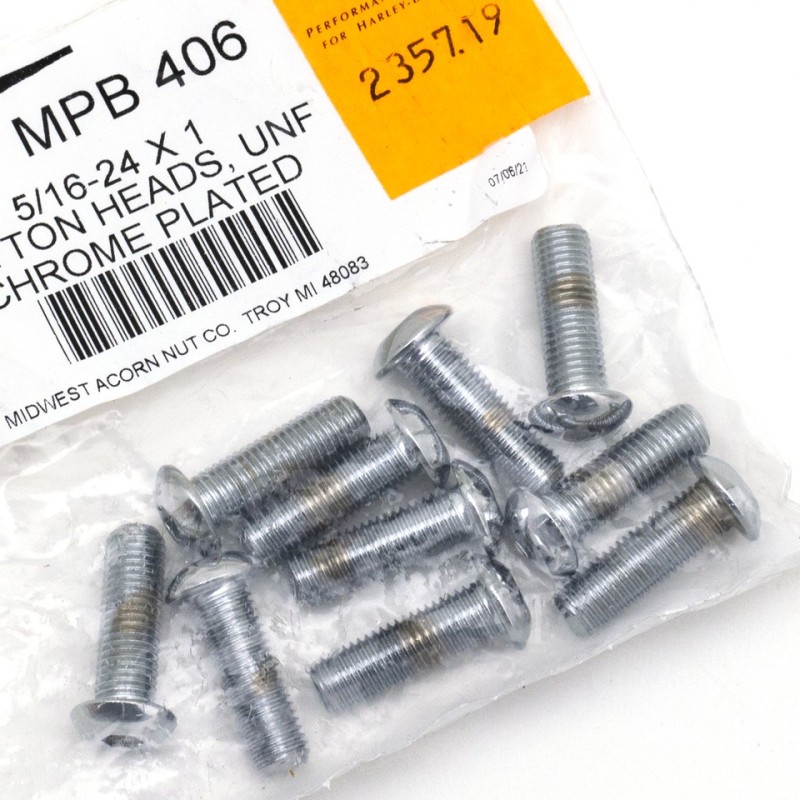 Assortiment de vis allen a tete bombee chromees 235719