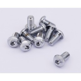 Assortiment de vis allen a tete bombee chromees 235720