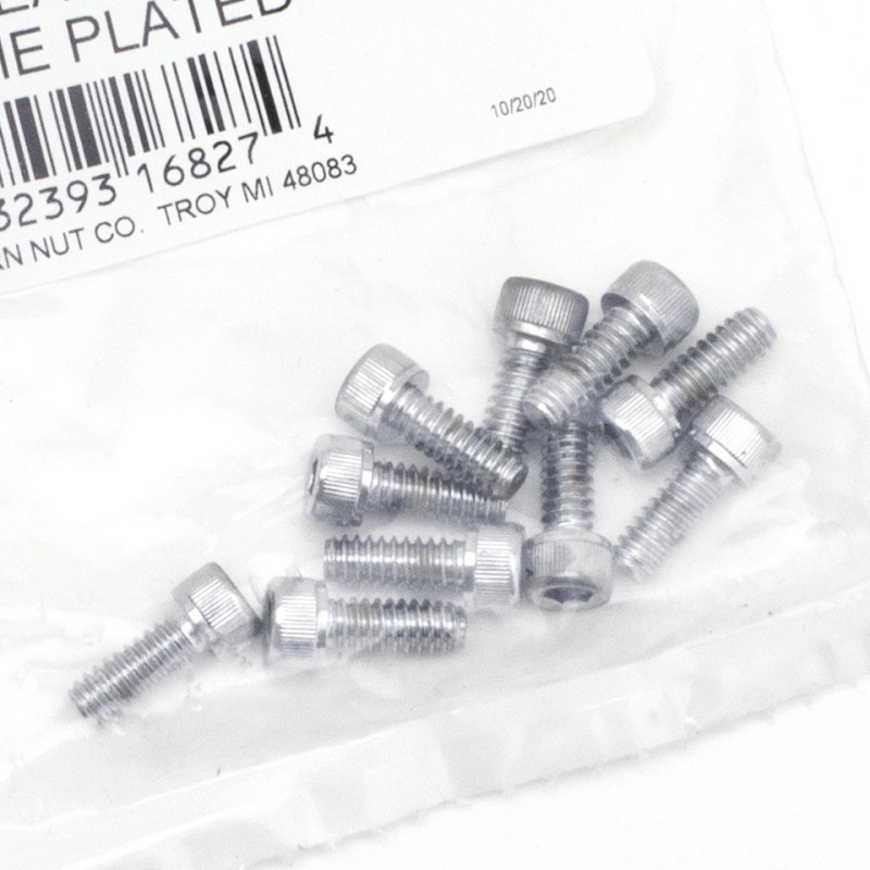 Assortiment de vis allen chromee 233298