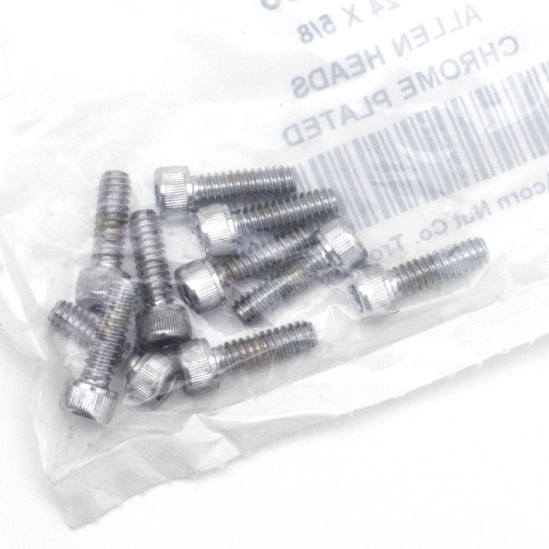 Assortiment de vis allen chromee 233299