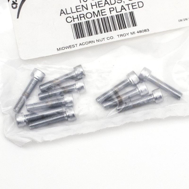 Assortiment de vis allen chromee 233309