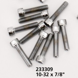 Assortiment de vis allen chromee 233309