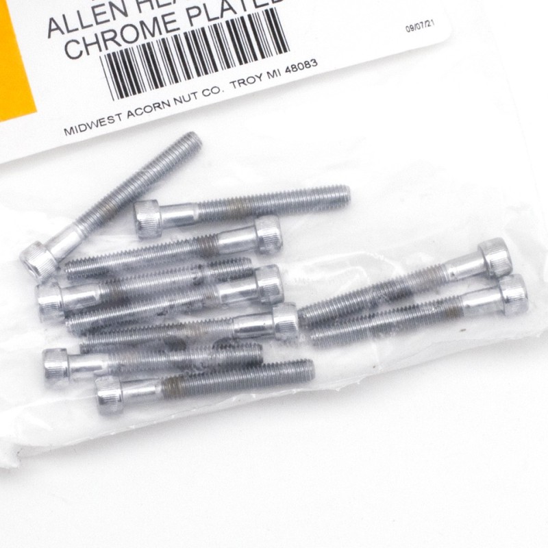 Assortiment de vis allen chromee 233312