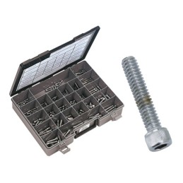 Assortiment de vis allen chromee crenelee 233230