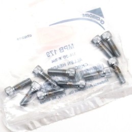 Assortiment de vis allen chromee crenelee 233325