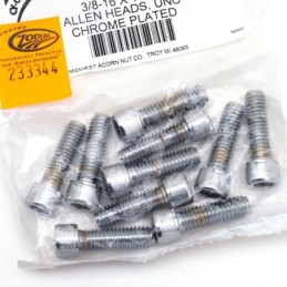 Assortiment de vis allen chromee crenelee 233344