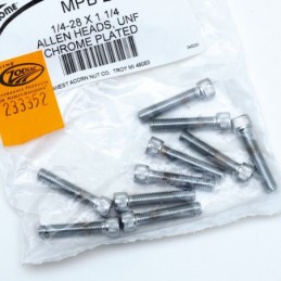Assortiment de vis allen chromee crenelee 233352
