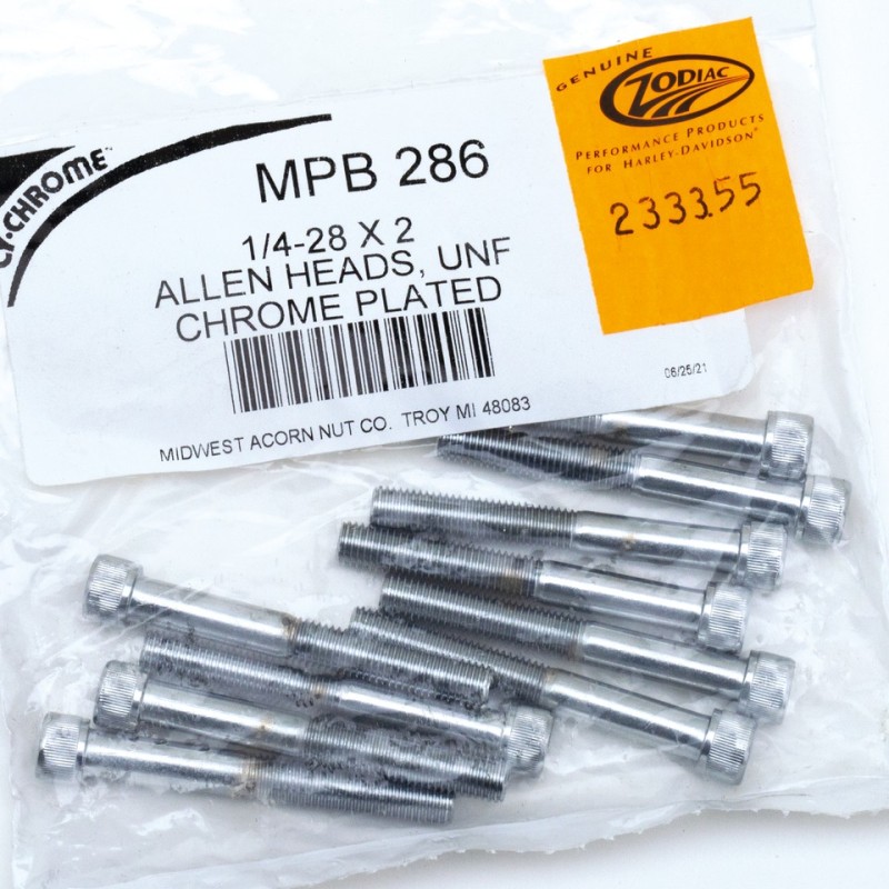 Assortiment de vis allen chromee crenelee 233355