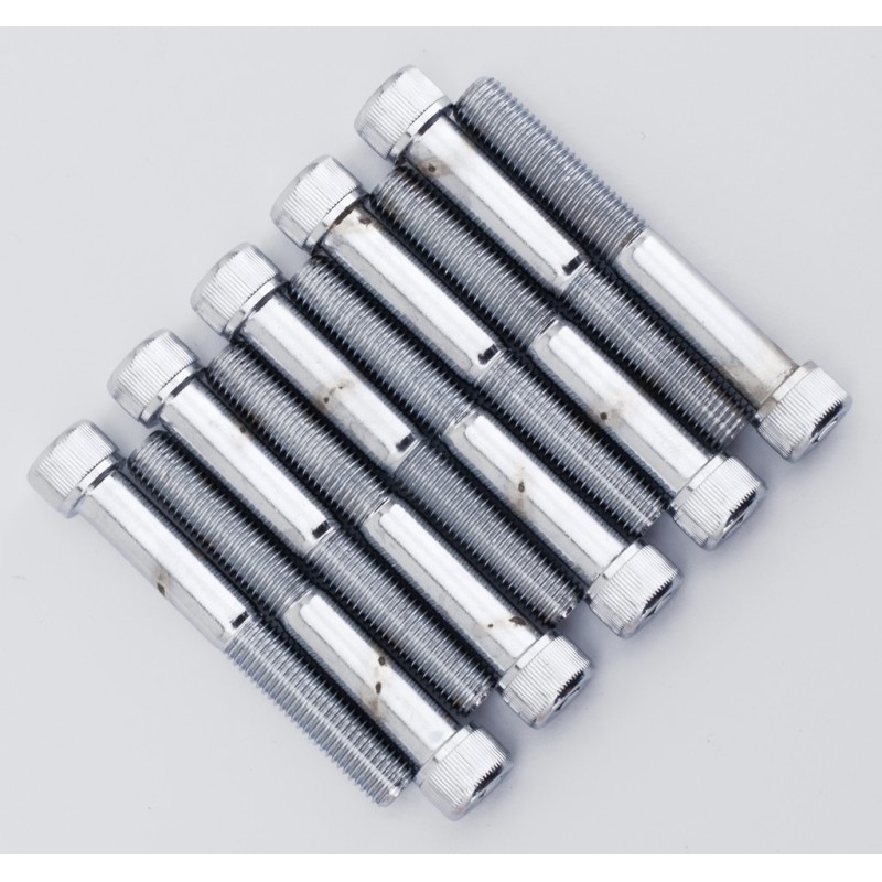 Assortiment de vis allen chromee crenelee 233365