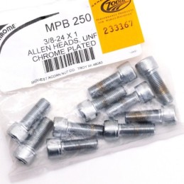Assortiment de vis allen chromee crenelee 233367
