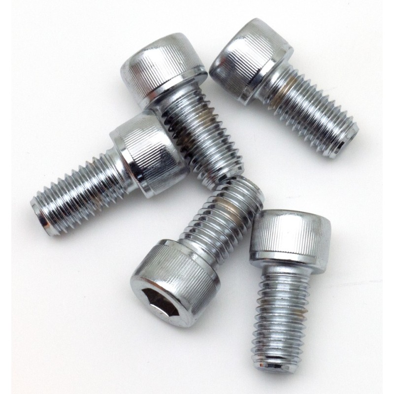 Assortiment de vis chromees a tête allen 1/2" unc 239348