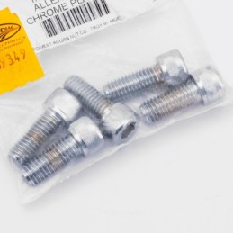 Assortiment de vis chromees a tête allen 1/2" unc 239349