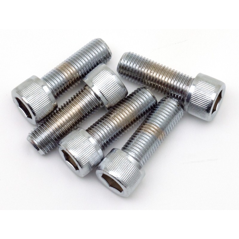 Assortiment de vis chromees a tête allen unf 239360