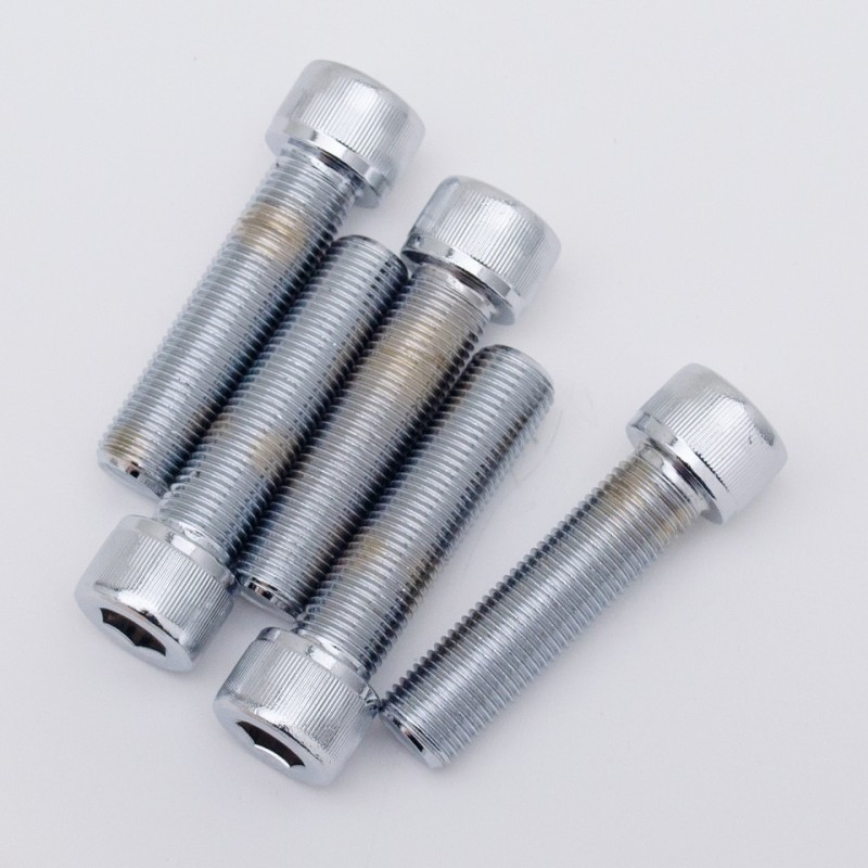 Assortiment de vis chromees a tête allen unf 239369